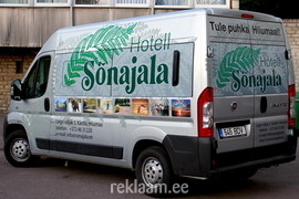Sõnajala Hotell reklaambuss