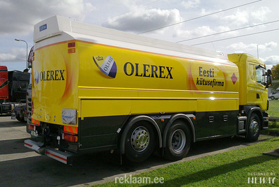 Olerex: kütuseveoki disain