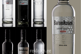 BaronRosen vodka. Foto+retush