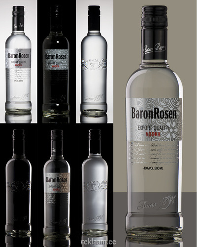 BaronRosen vodka. Foto+retush