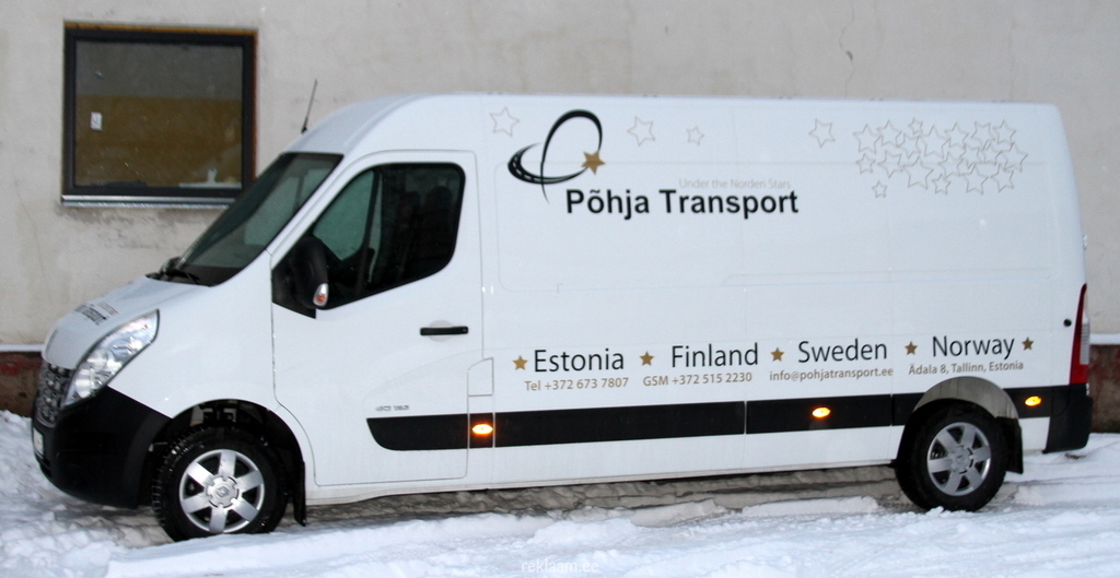 Põhja Transport kaubiku kiletamine