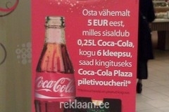 Coca Cola roll up