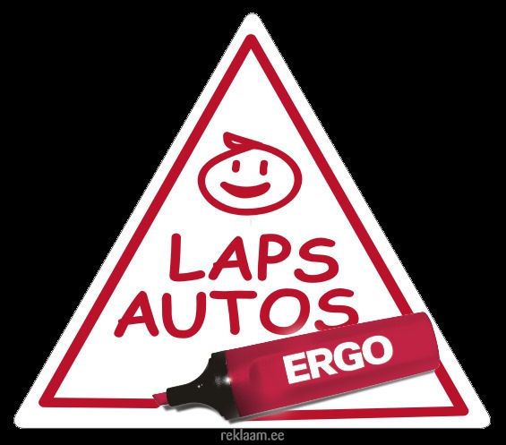 Ergo laps autos kleebis