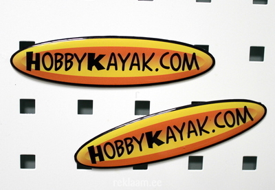 Hobby Kayak kristallkleebis magnetiga
