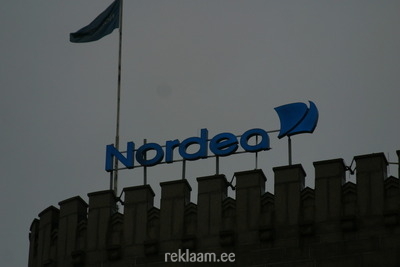 Nordea Panga valgustähed katusel