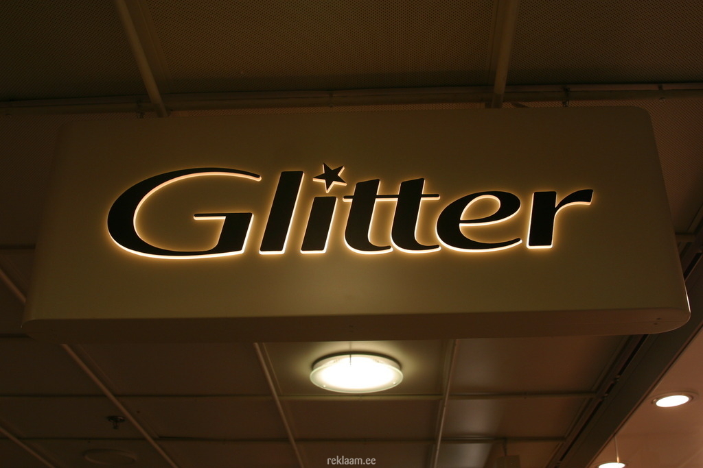 Glitter valgusreklaamtähed