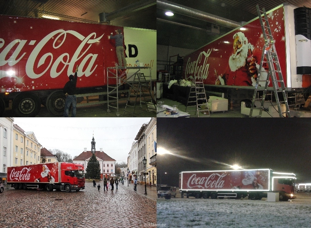 Coca-Cola autokleebis