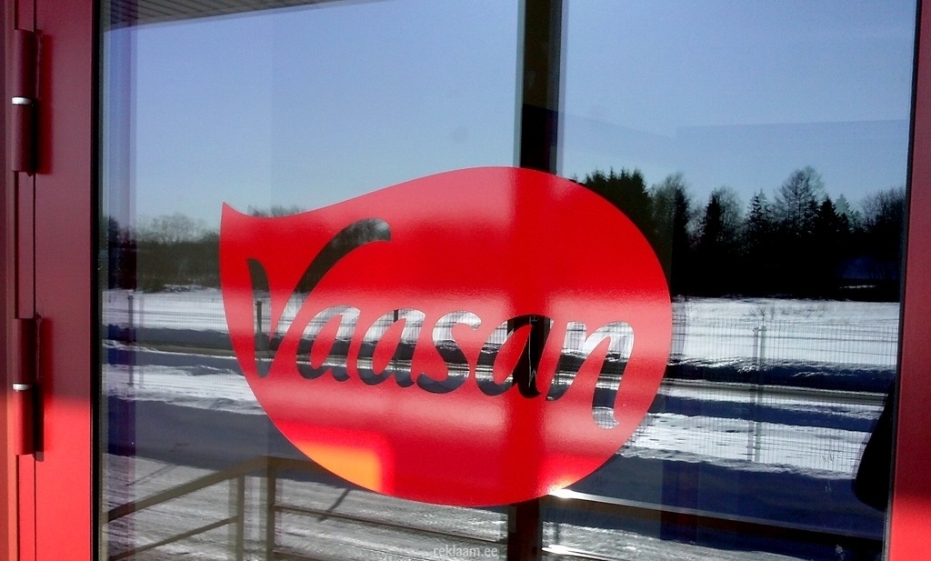 Vaasan logo klaasile