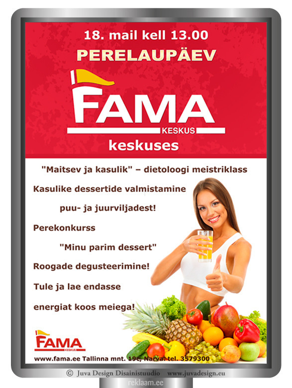 Fama keskuse reklaam