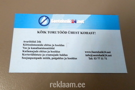 Santehnik24 visiitkaart