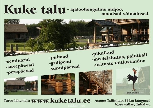 Kuke talu plakat