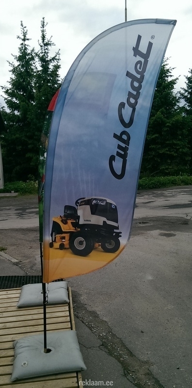 Cub Cadet reklaamlipp