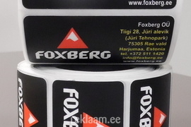 Foxberg etiketikleebised