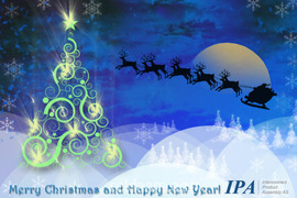 Animeeritud IPA jõulukaart