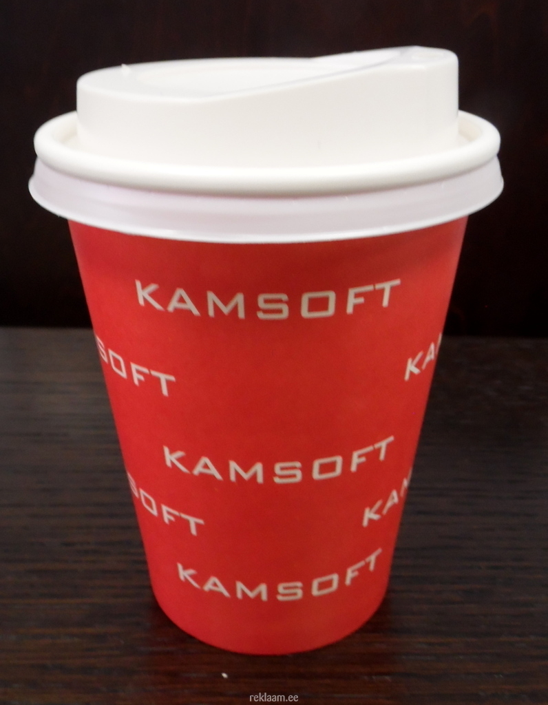 Kamsoft logoga joogitops