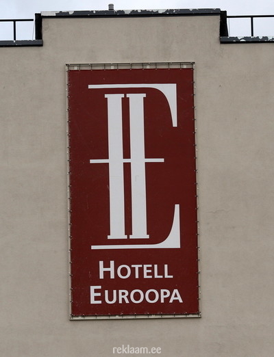 Hotell Euroopa reklaambänner