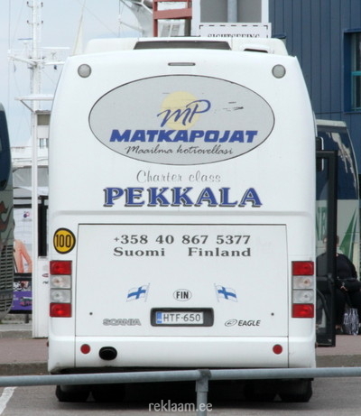 Reklaamkleebised bussile