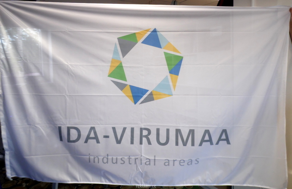 Ida-Virumaa mastilipp