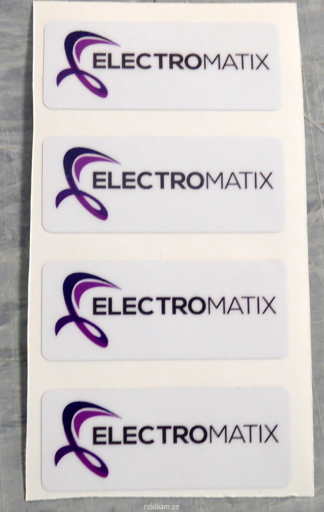 Electromatix logokleebised