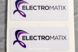 Electromatix logokleebised