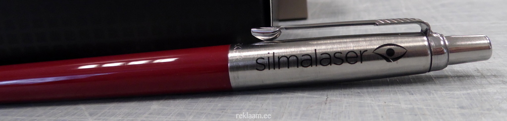 Silmalaser logoga pastapliiats