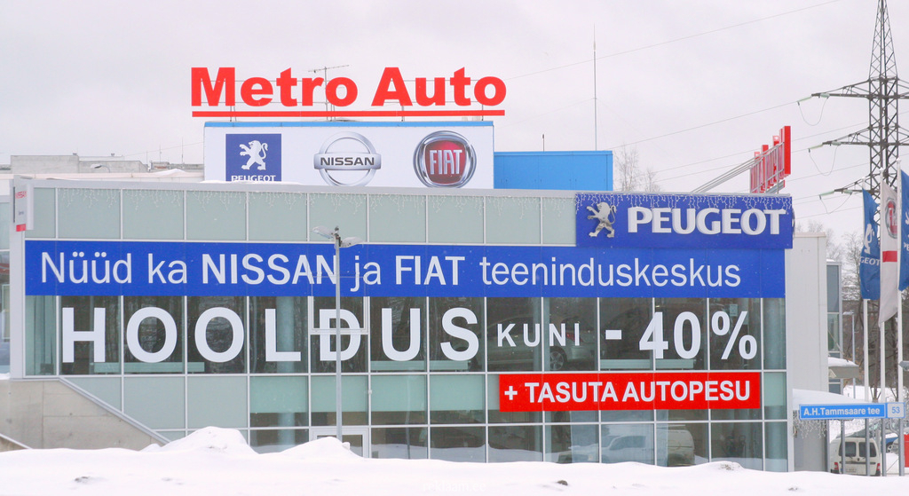 Metro Auto fasaadikleebised