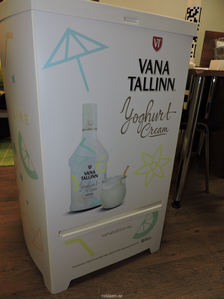 Uuenenud degusteerimislaud Vana Tallinn Joghurt Cream