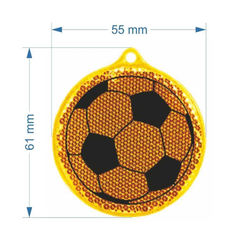 Plastikust helkur Jalgpall