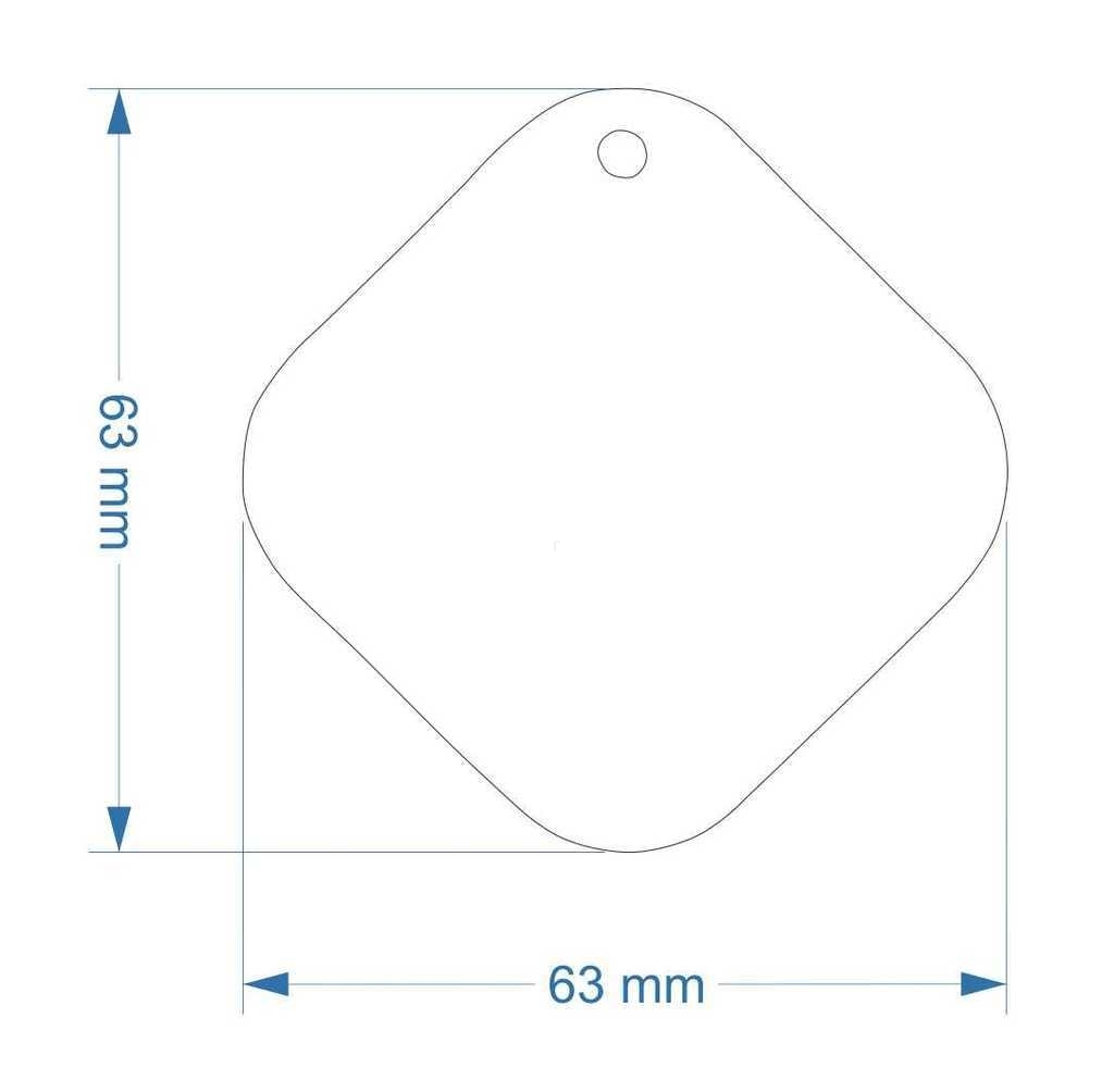 Kandiline plastikust helkur