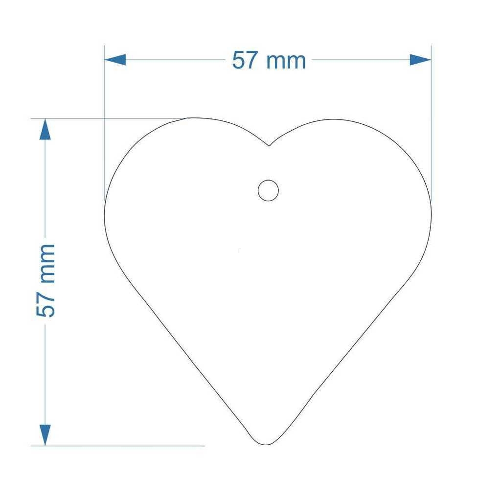 Plastikust helkur Süda