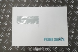 Prime Sales logoga ümbrik