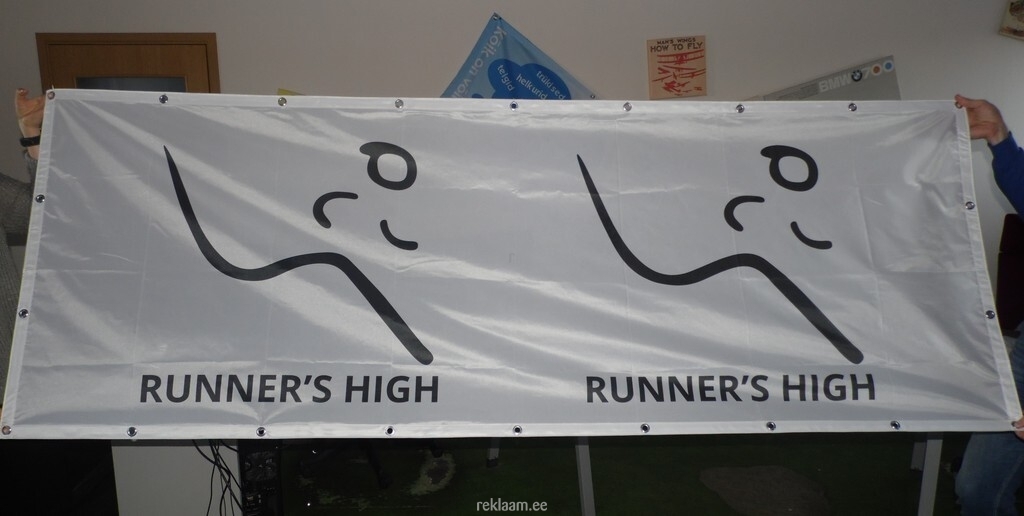 Runner´s High reklaamkangas