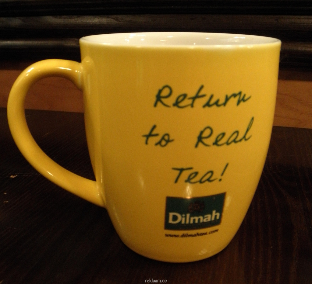 Dilmah return to real tea - reklaamkruus