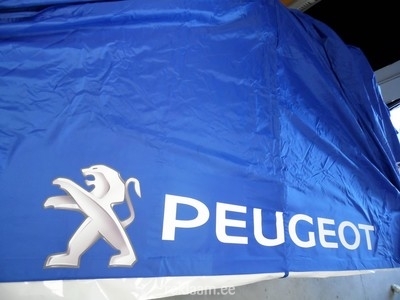 Peugeot reklaamtelgi trükk