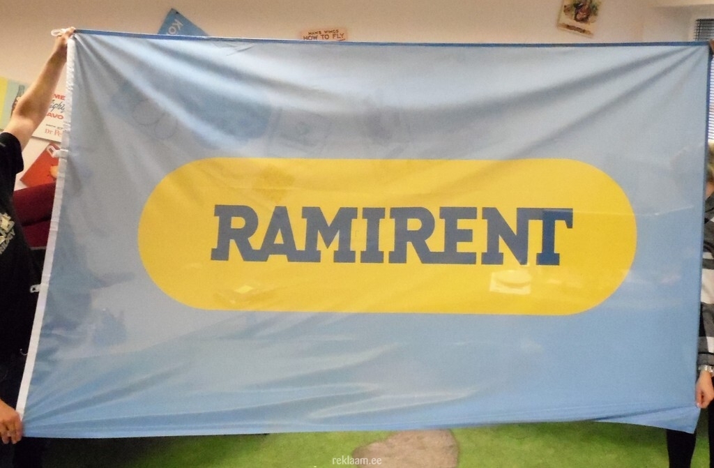 Ramirent reklaamlipp