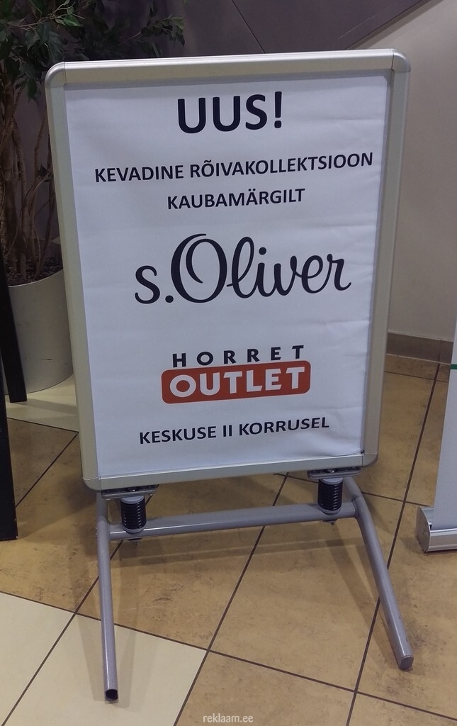 s.Oliver reklaamstend