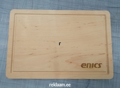 Enics logoga lõikelaud
