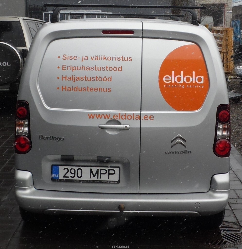 Eldola reklaamkleebised autole