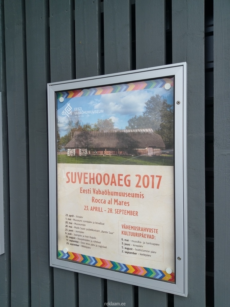 Eesti Vabaõhumuuseum reklaamplakat