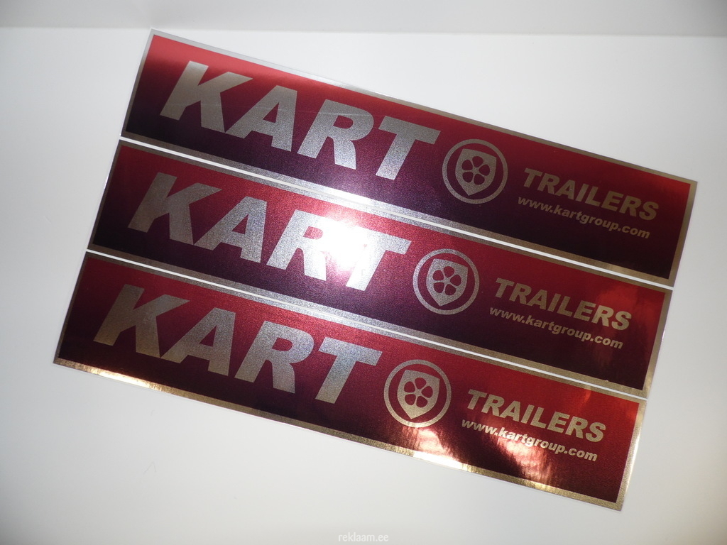 Kart Group metallist tootesildid