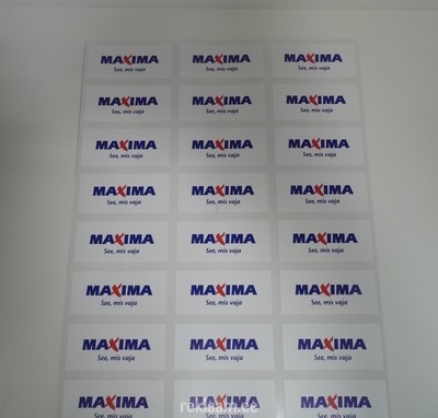 Logokleebsised - Maxima
