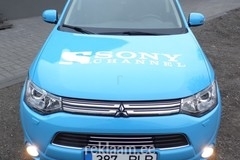 Reklaamkleebised sõidukil - Sony Cannel