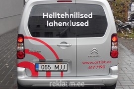 Reklaamkleebised autole - artist.ee
