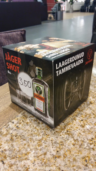 Lauareklaam - Jäger shot