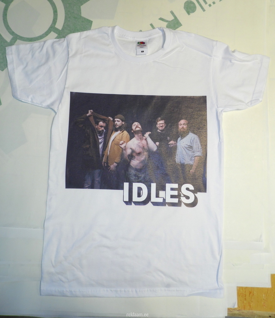 T-särk pildiga - IDLES