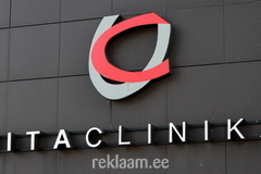 Vitaclinika reklaamtähed ja logo