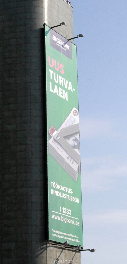 Bigbanki suur PVC banner