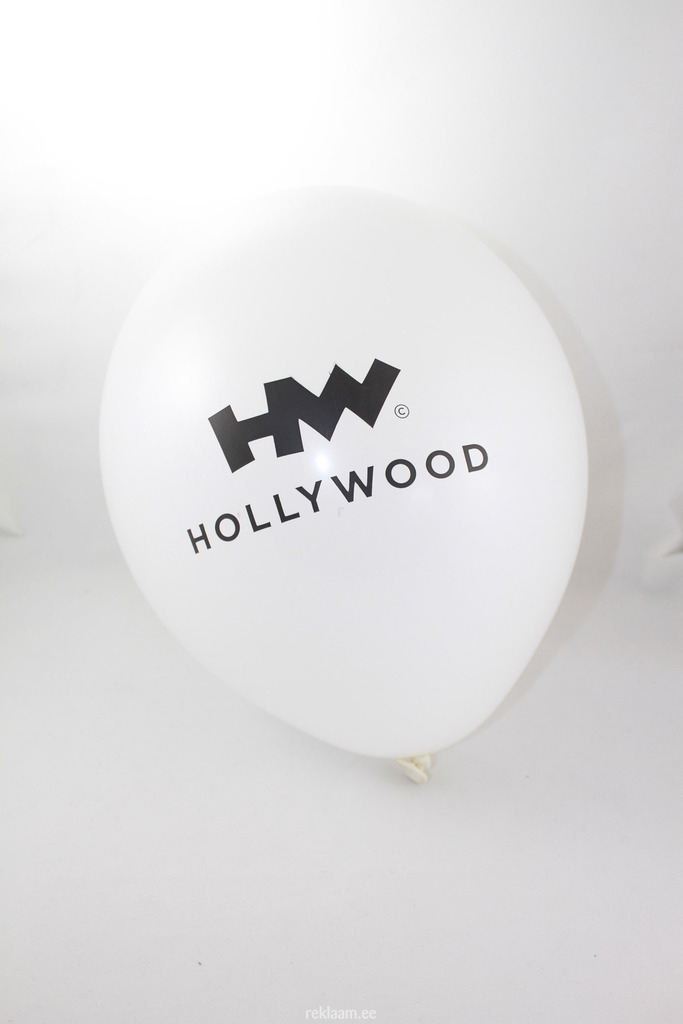 Õhupall Hollywood, valge