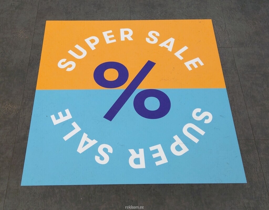 Super sale reklaamsilt