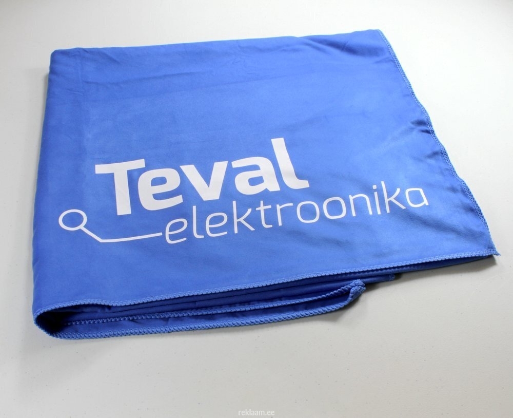 Mikrofiiber rätik, sinine, Teval Elektroonika